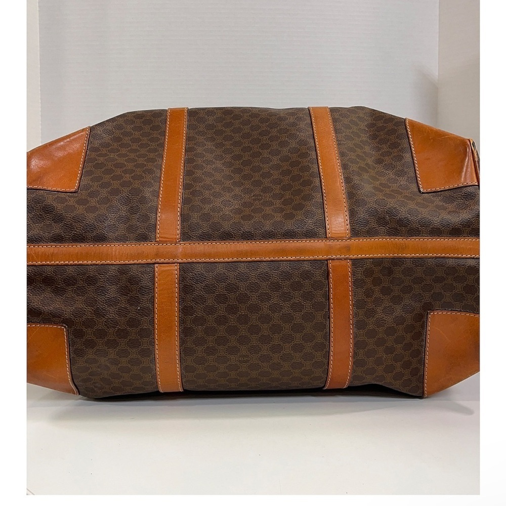Celine Brown XL Macadam Weekender Bag - Picture 10 of 12